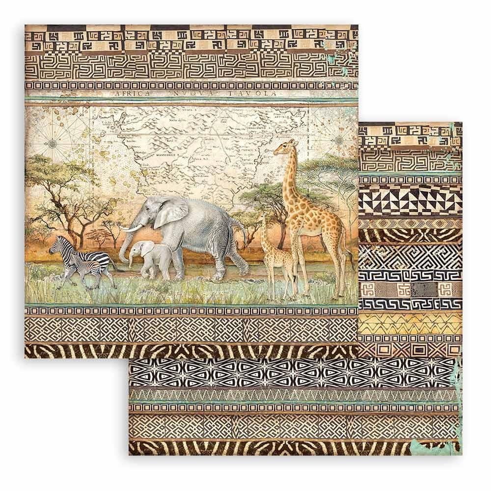 Stamperia - Savana - Paper Pack - 10 pk -    6 x 6"