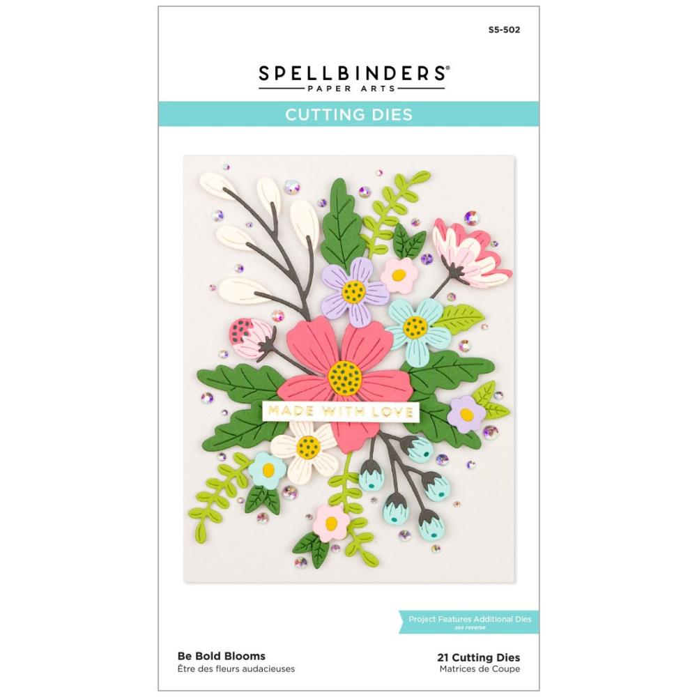 Spellbinders - Etched Dies  - Be bold Blooms