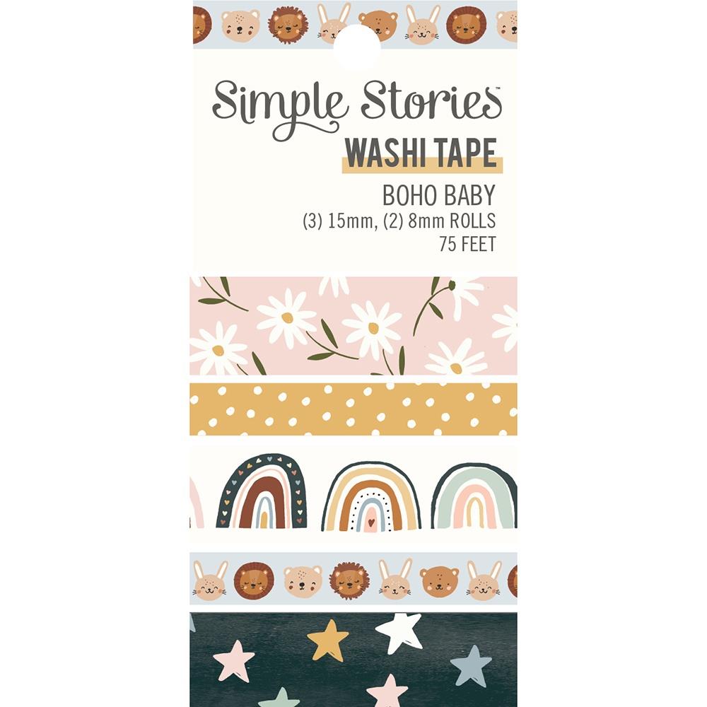 Simple Stories - Boho Baby - Washi Tape