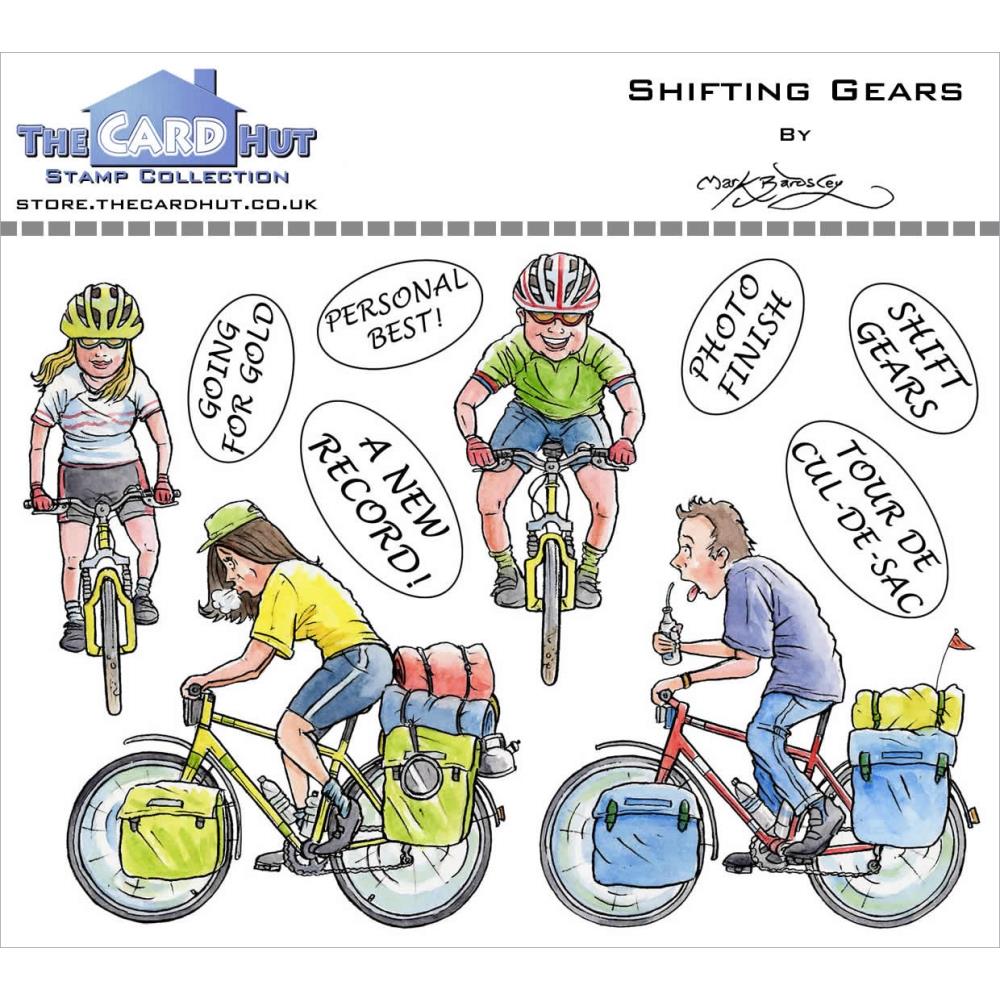 The Card Hut - Clear Stamp - Great Outdoors - Shifting Gears