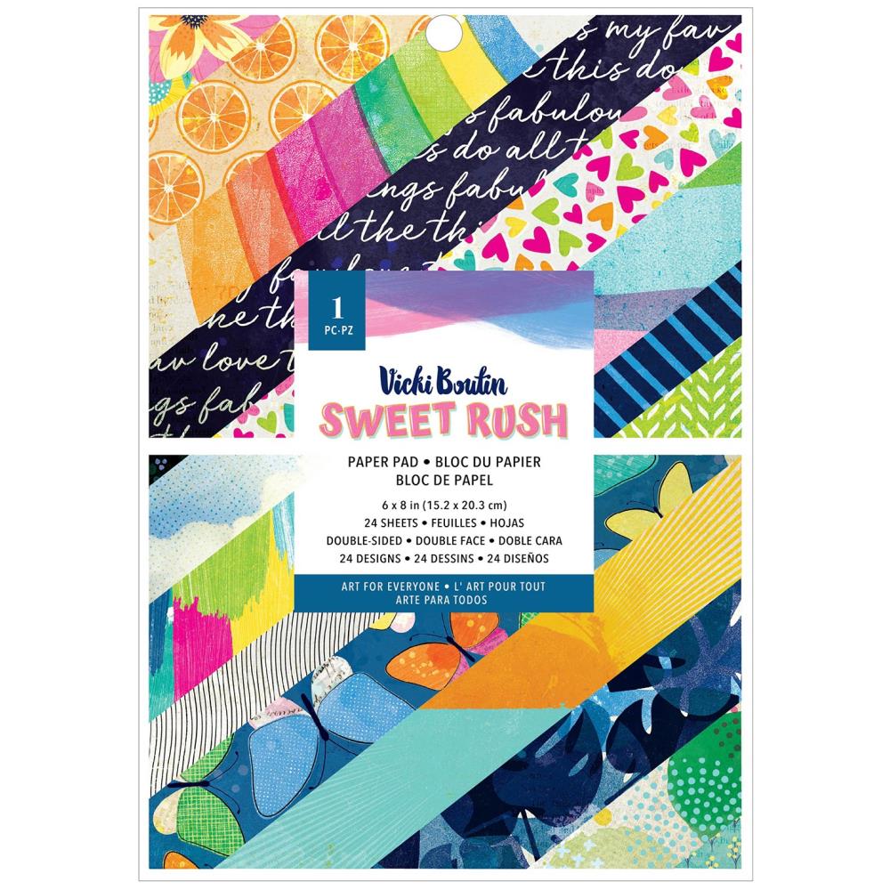 Vicki Boutin  - Sweet Rush   - Paper Pad  6" x 8"