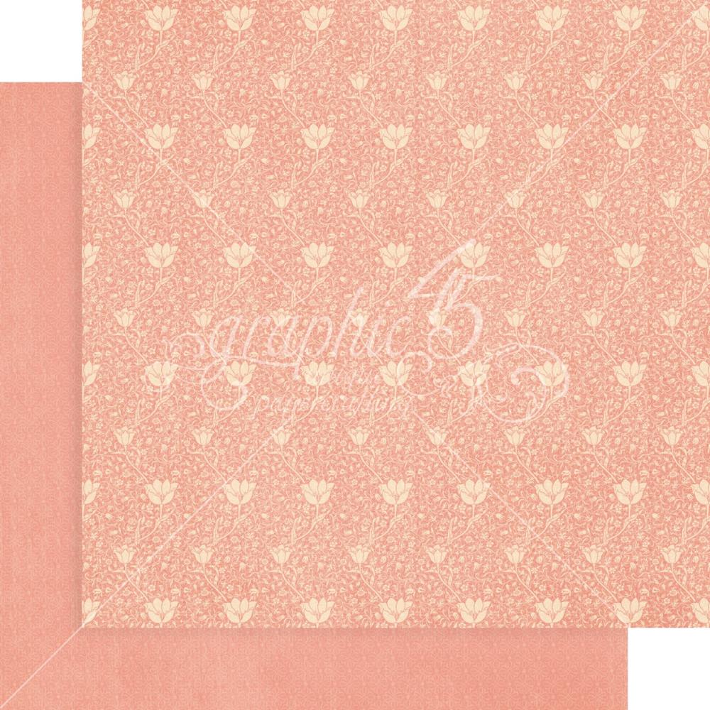 Graphic 45 - Cottage Life  - Print & Solids Paper Pad - 12 x 12"