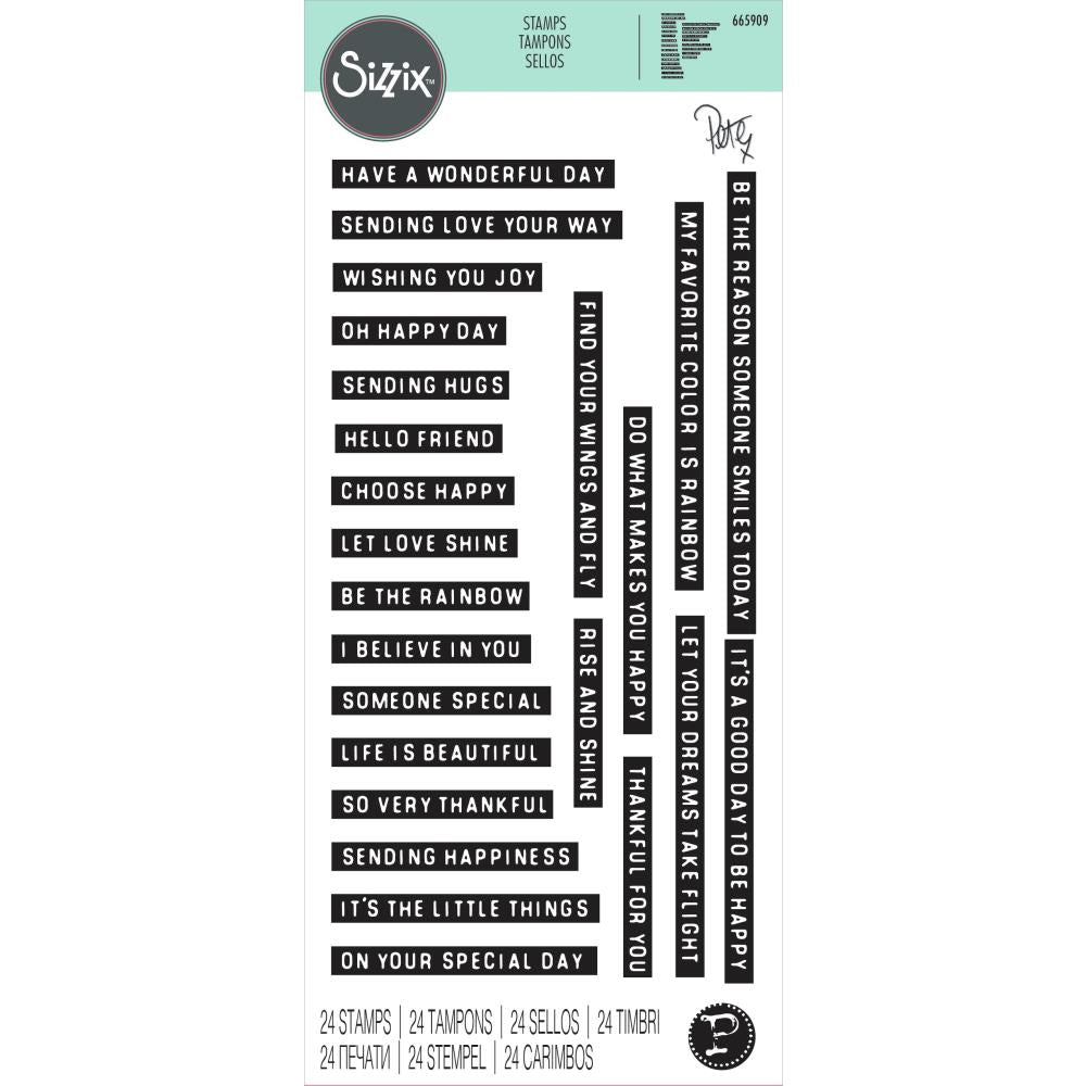 Dina Wakley Media - White Tags - 8" - 50 stk