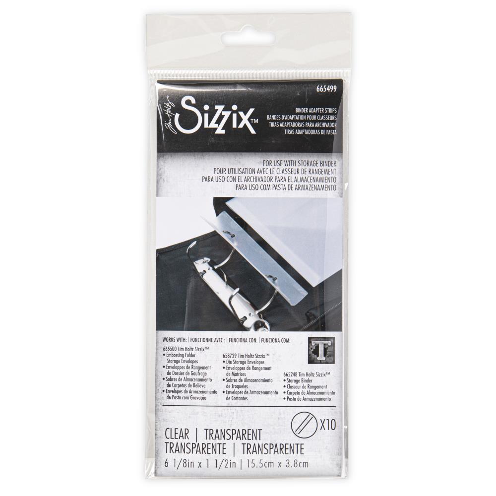 Sizzix Storage Adapter Adhesive Strips 10/pk av Tim Holtz