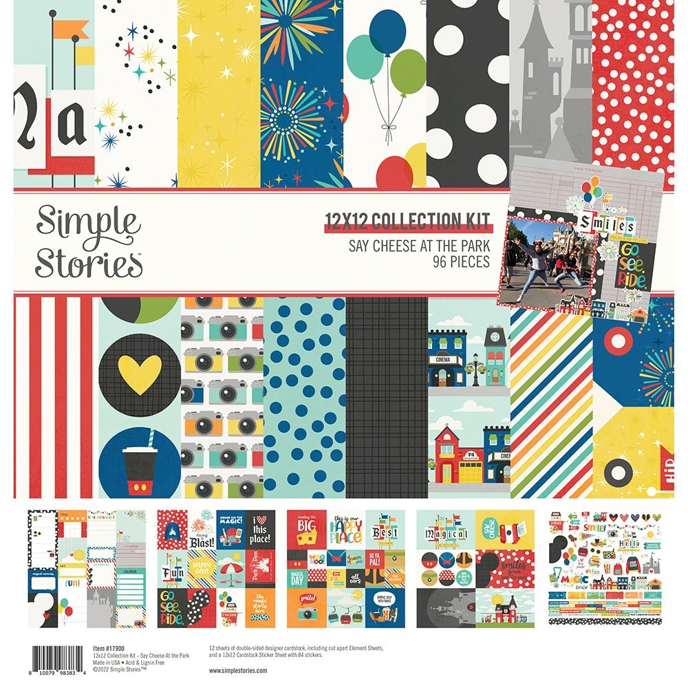 Simple Stories - Say cheese at the park - Collection Kit  - 12 x 12"