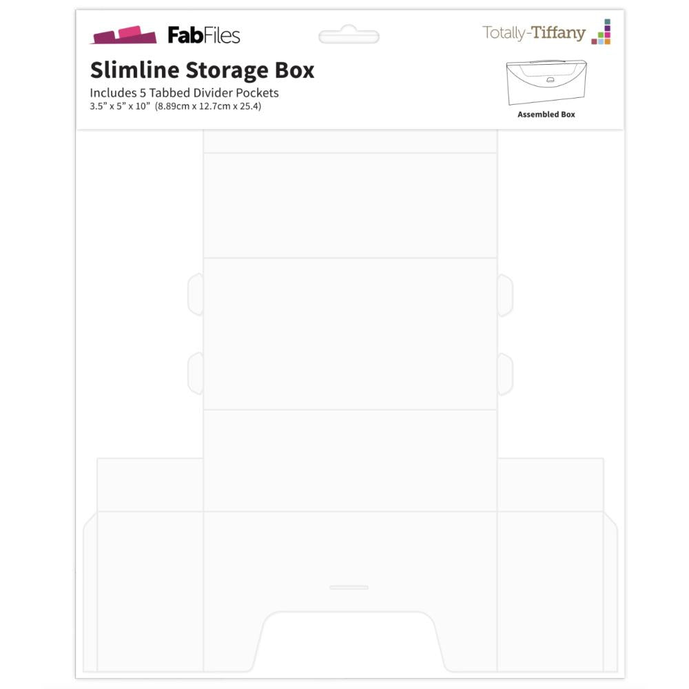 Totally Tiffany - Fab Files - Slimline Storage Box