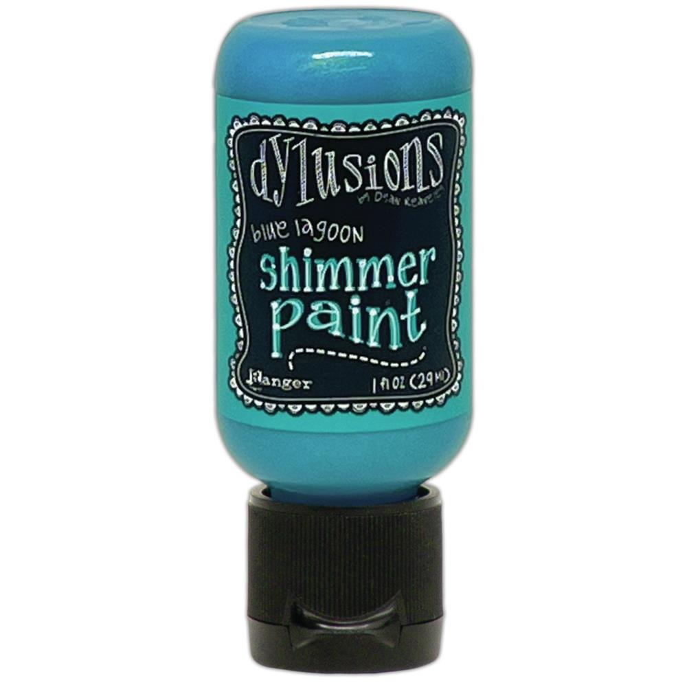Dylusions - Acrylic - Shimmer Paint - Blue Lagoon