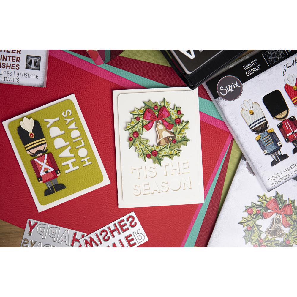 Sizzix - Tim Holtz  - Thinlits - Classic Colorize - Harvey