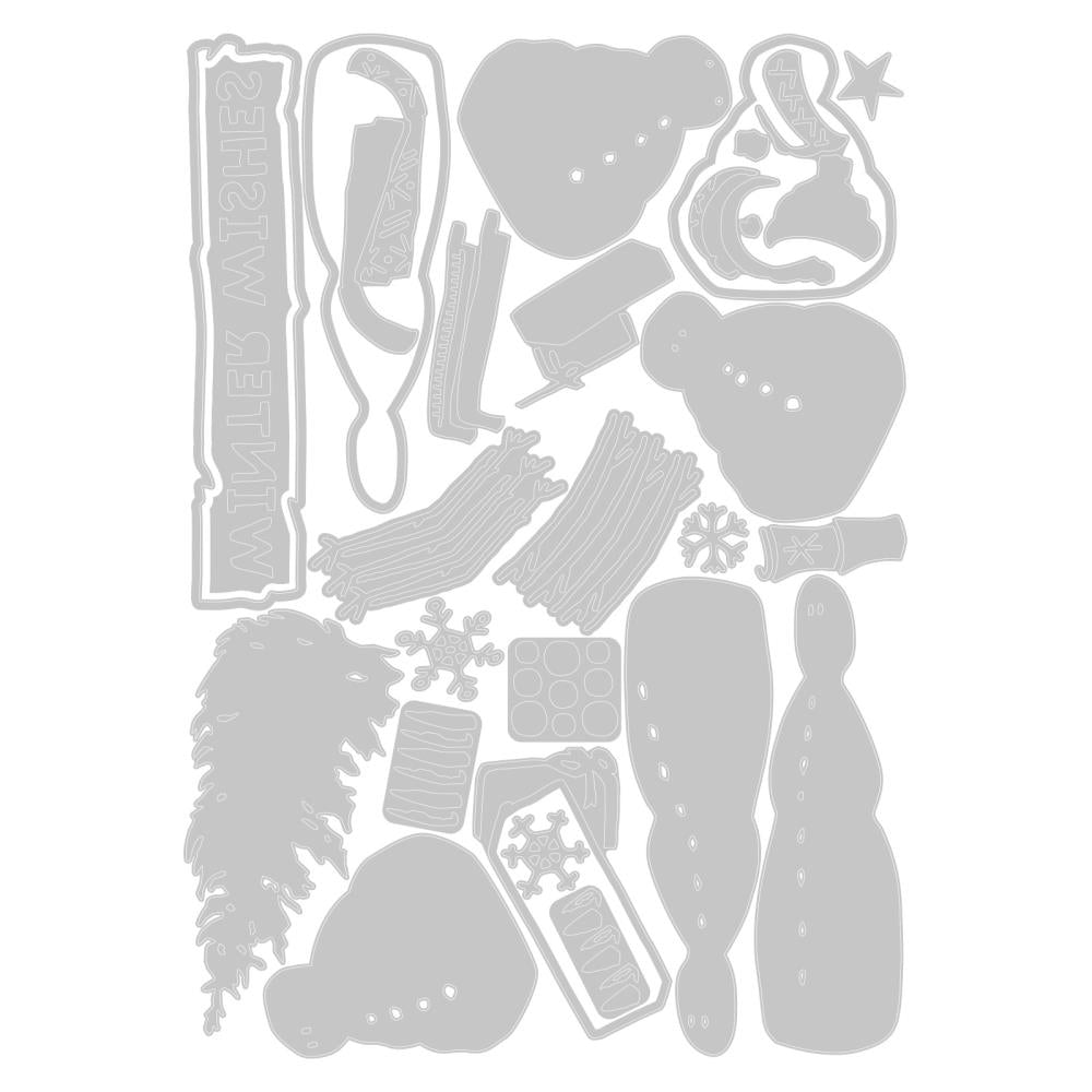 Sizzix - Tim Holtz  - Classic Thinlits - Twig and Stump