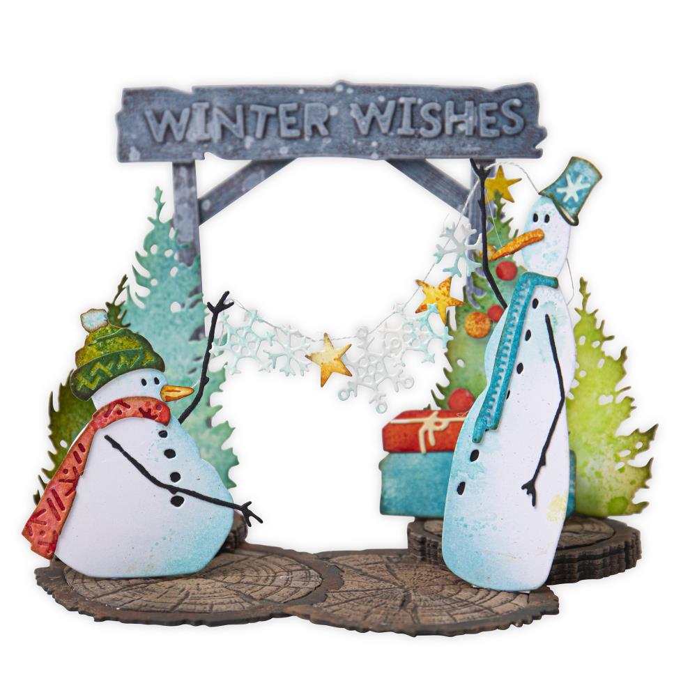 Sizzix - Tim Holtz  - Classic Thinlits - Twig and Stump
