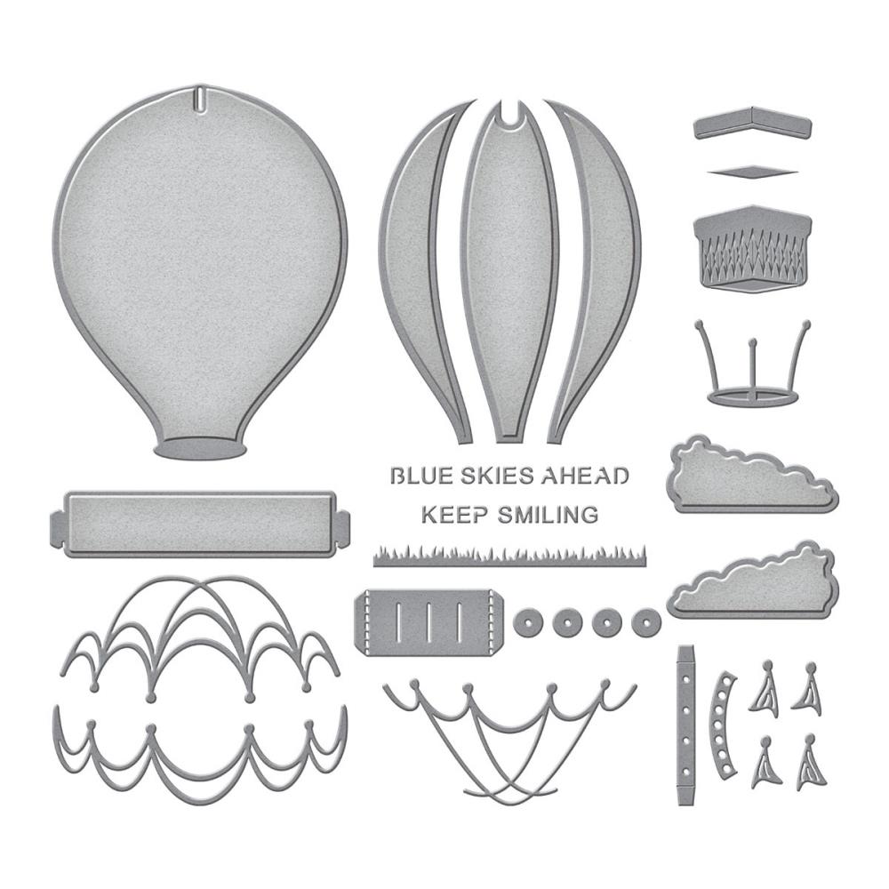 Spellbinders - Dies - Hot Air Balloon