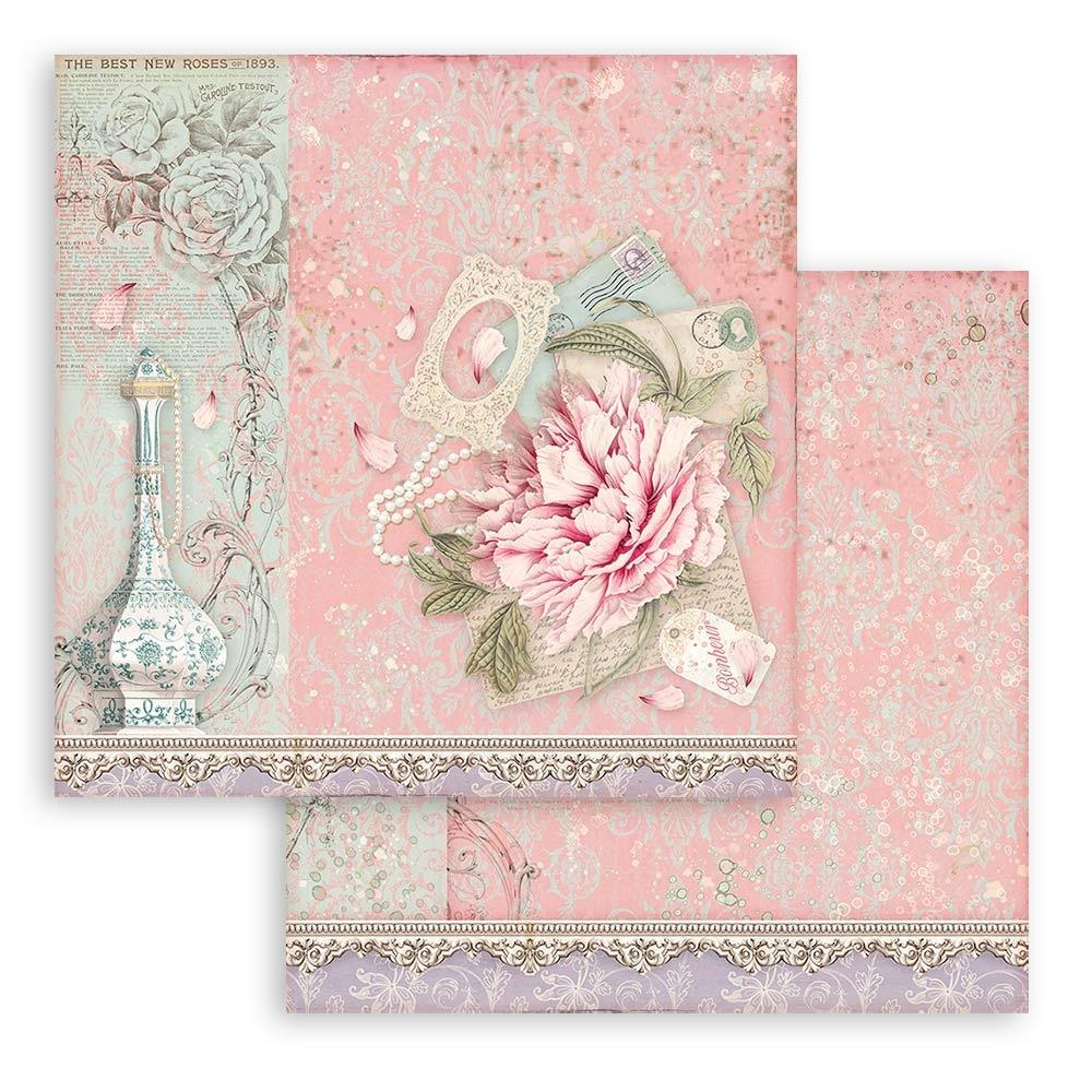 Stamperia - Rose Parfume - Paper Pack - 10 pk -    6 x 6"