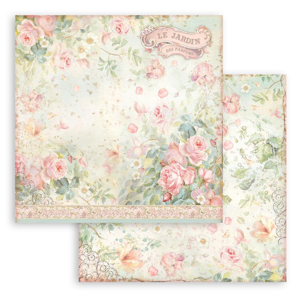 Stamperia - Rose Parfume - Paper Pack - 10 pk -    6 x 6"