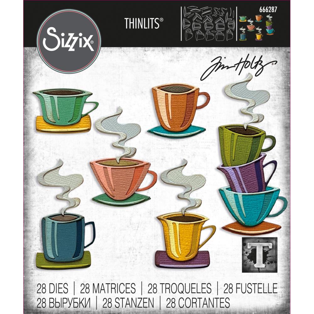 Sizzix - Tim Holtz Alterations - Thinlits dies - Papercut Cafe