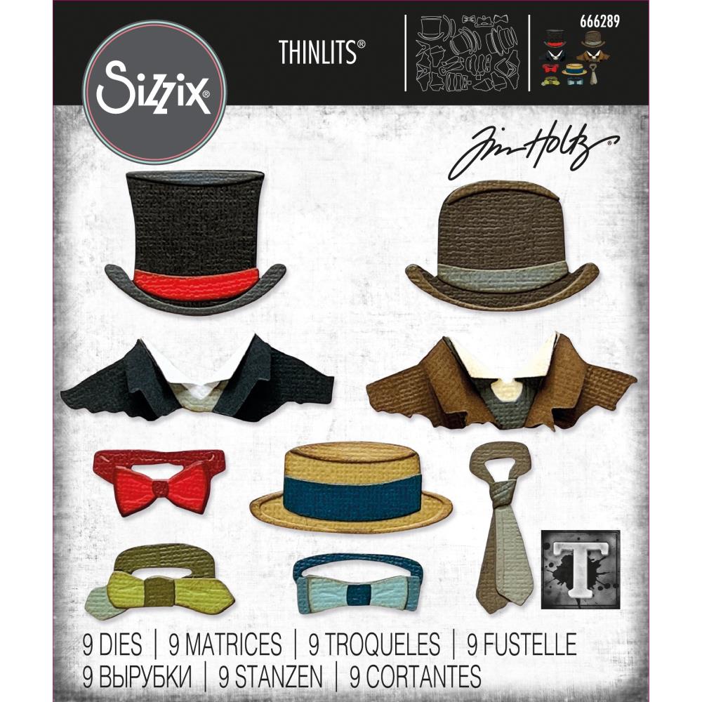Sizzix - Tim Holtz Alterations - Thinlits  - Tailored