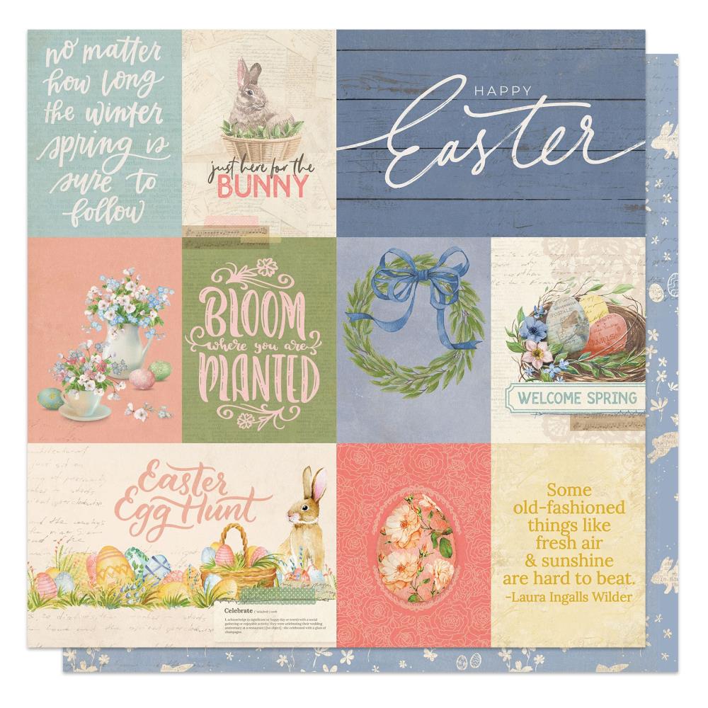 Photoplay - Bunnies & Blooms - Collection Pack -   12 x 12"