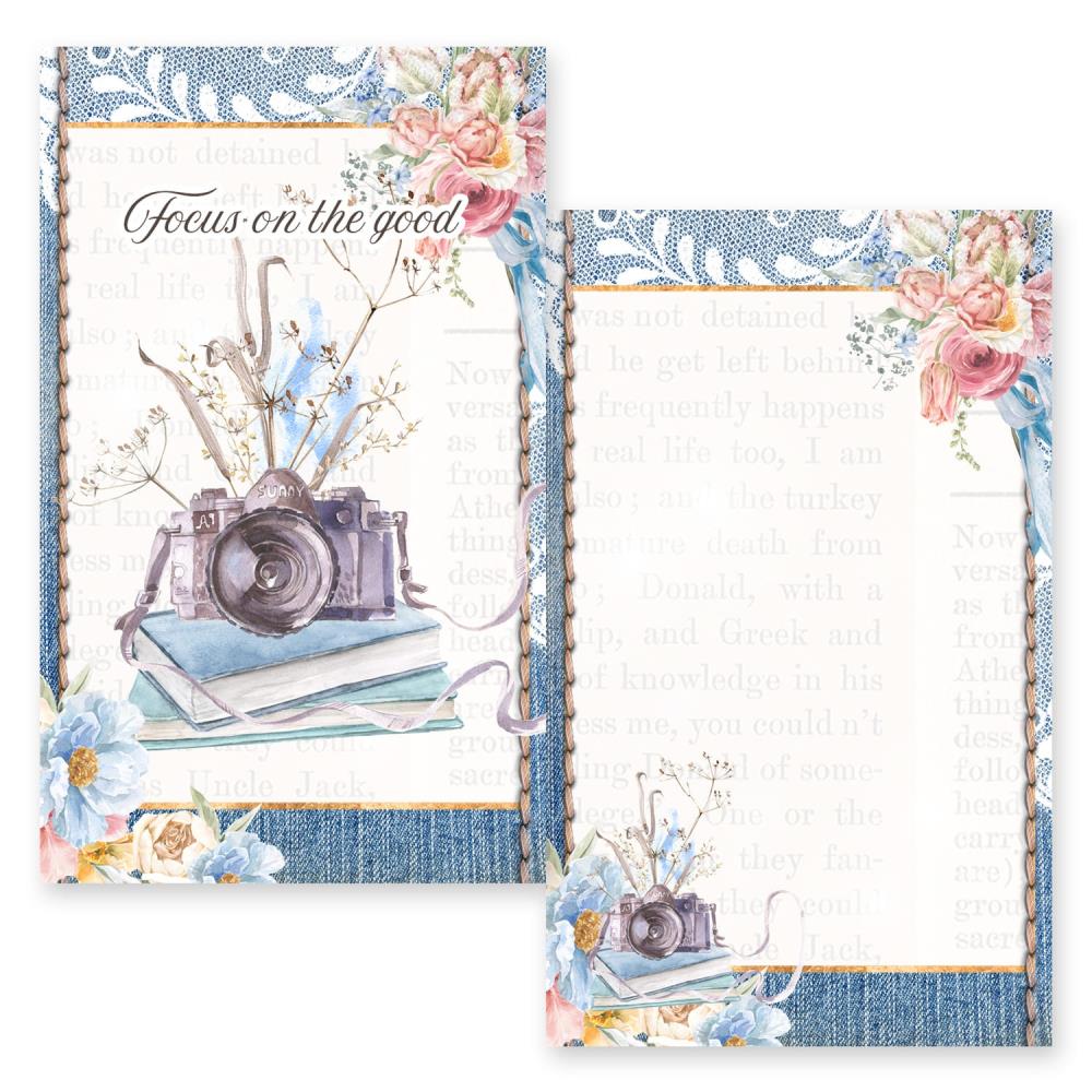 Asuka Studio - Dusty Rose - Journaling Cards