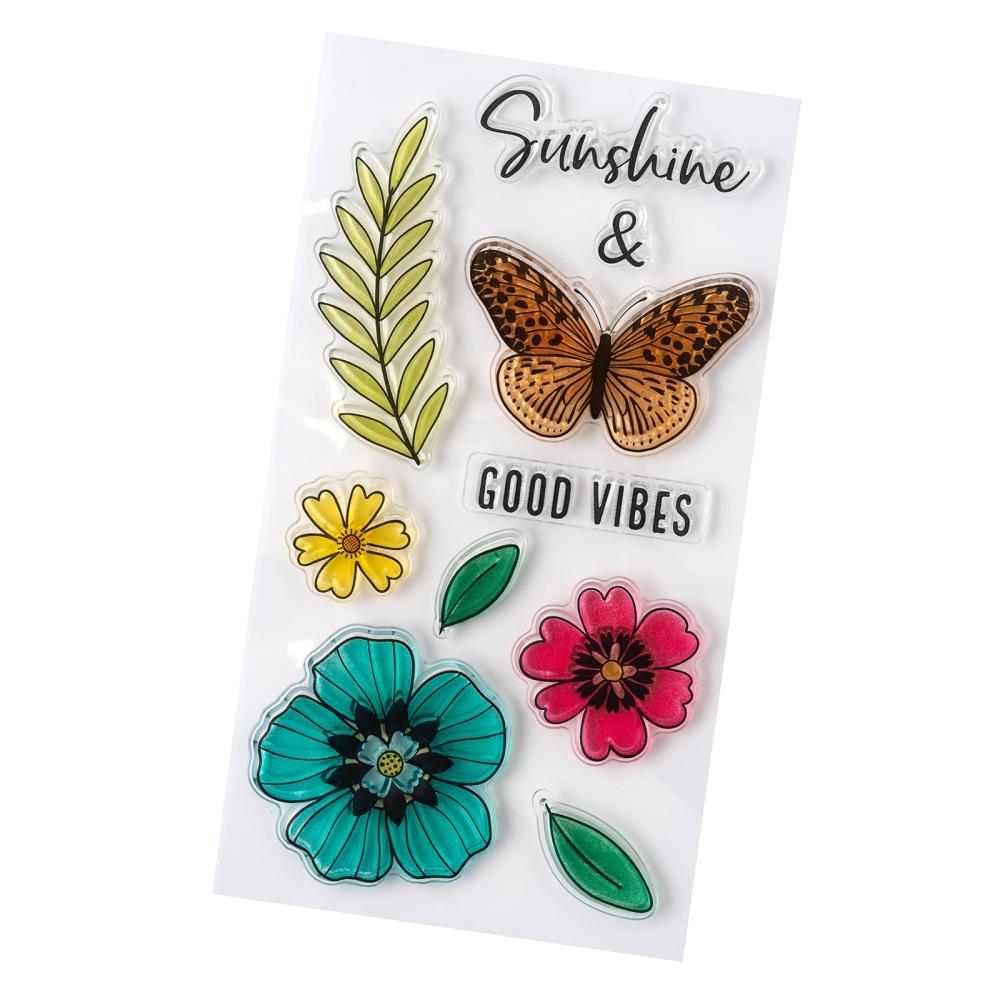 Vicki Boutin - Where to next - Clear Stamps - Good Vibes