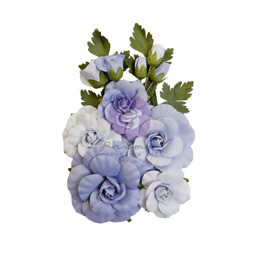 Prima - The plant department - Mulberry Paper Flowers - Sweet Blue
