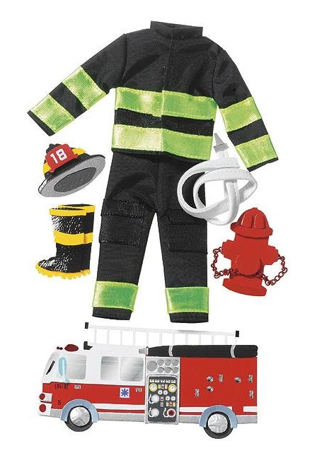Jolee's - 3D Stickers - large - Firefighter