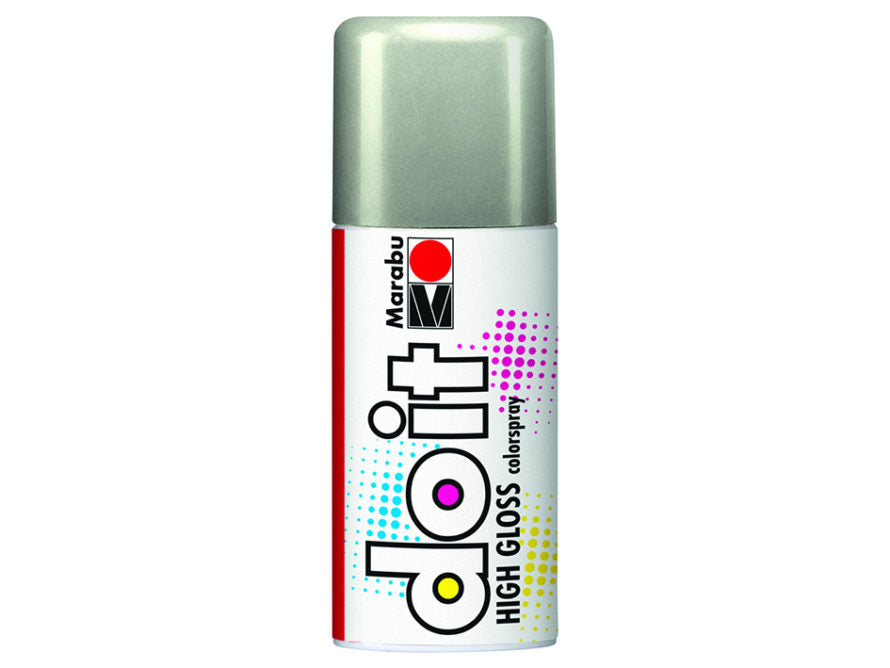 Marabu Do-it Spray - SØLV High Gloss - 150 ml
