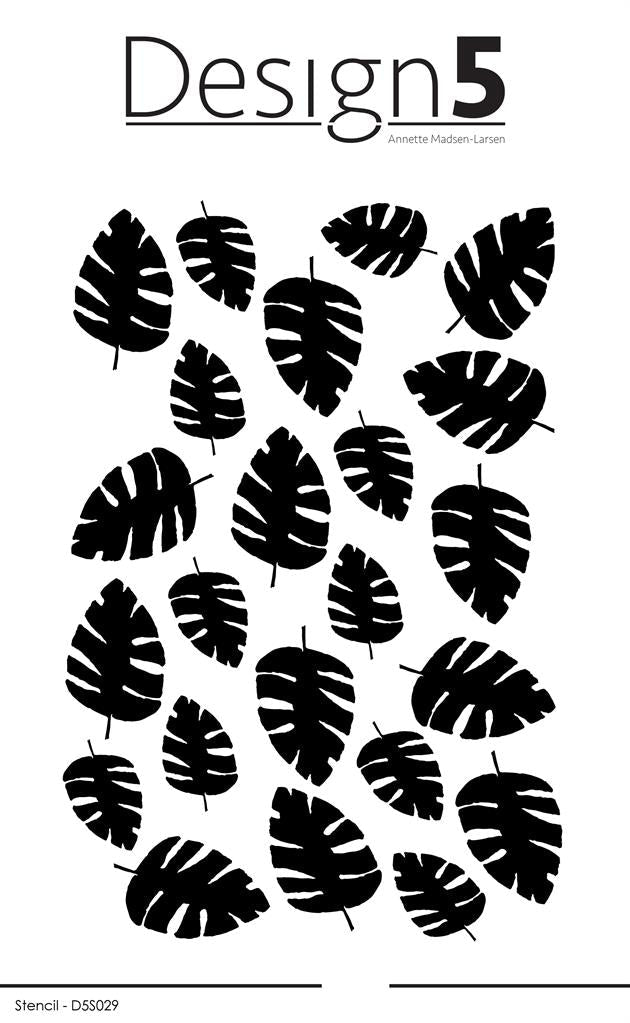 Design5 - Stencil - Leaves