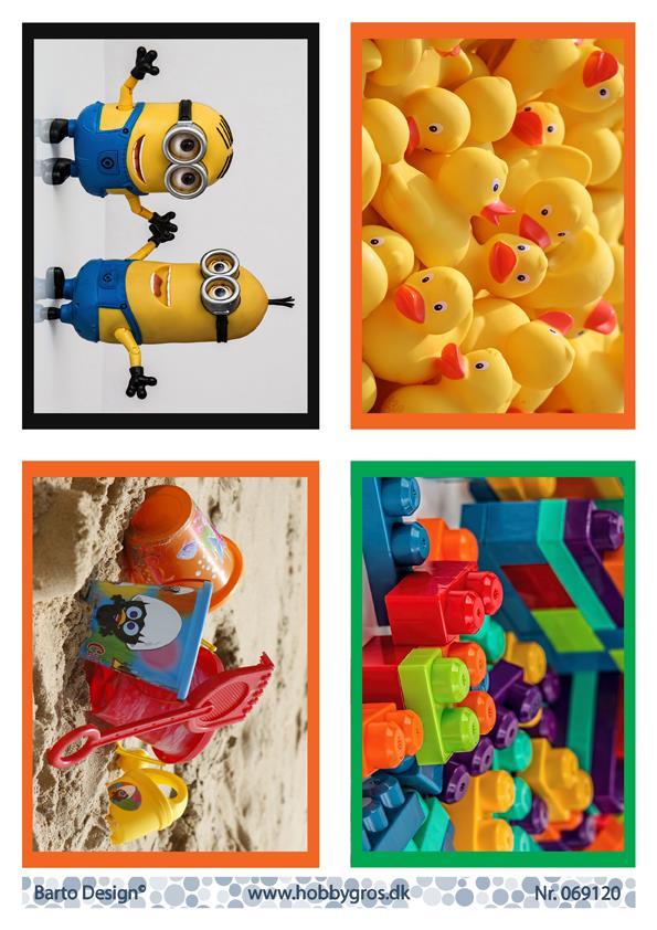 Barto Design - Utklippsark -  Fun toys