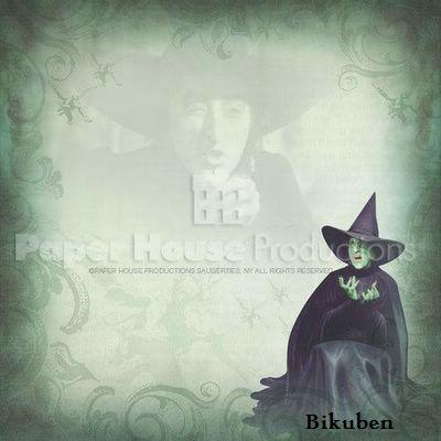 Paper House: OZ - WICKED WITCH