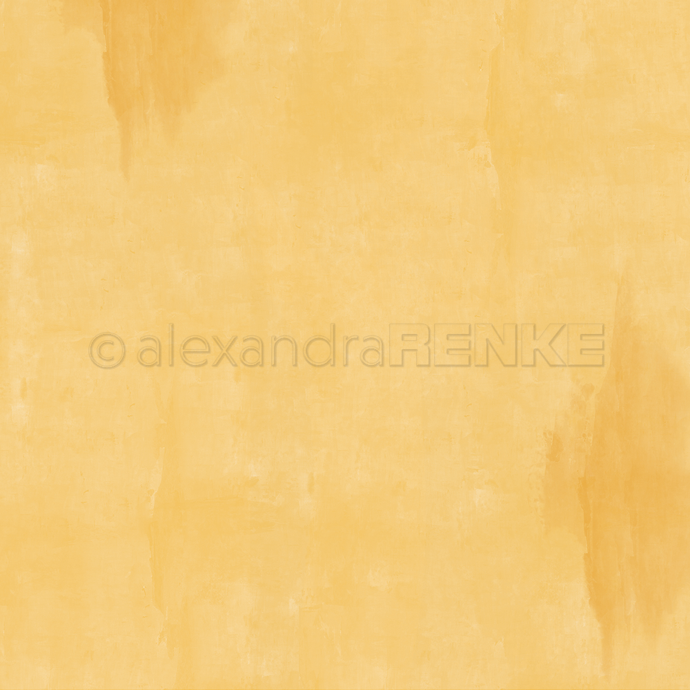 Alexandra Renke - Calm Yellow 3 - Paper -  12x12"