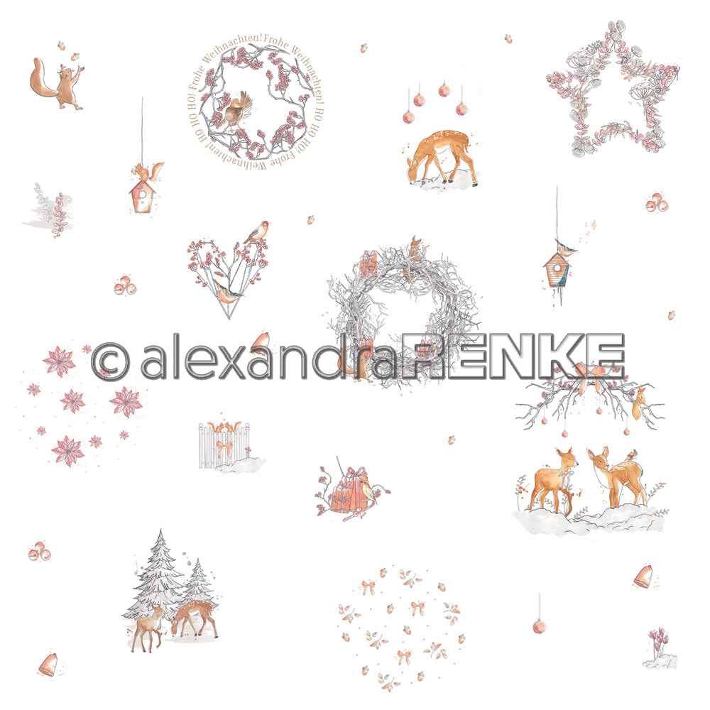 Alexandra Renke - Pastel Christmas Stories - Paper   12x12"