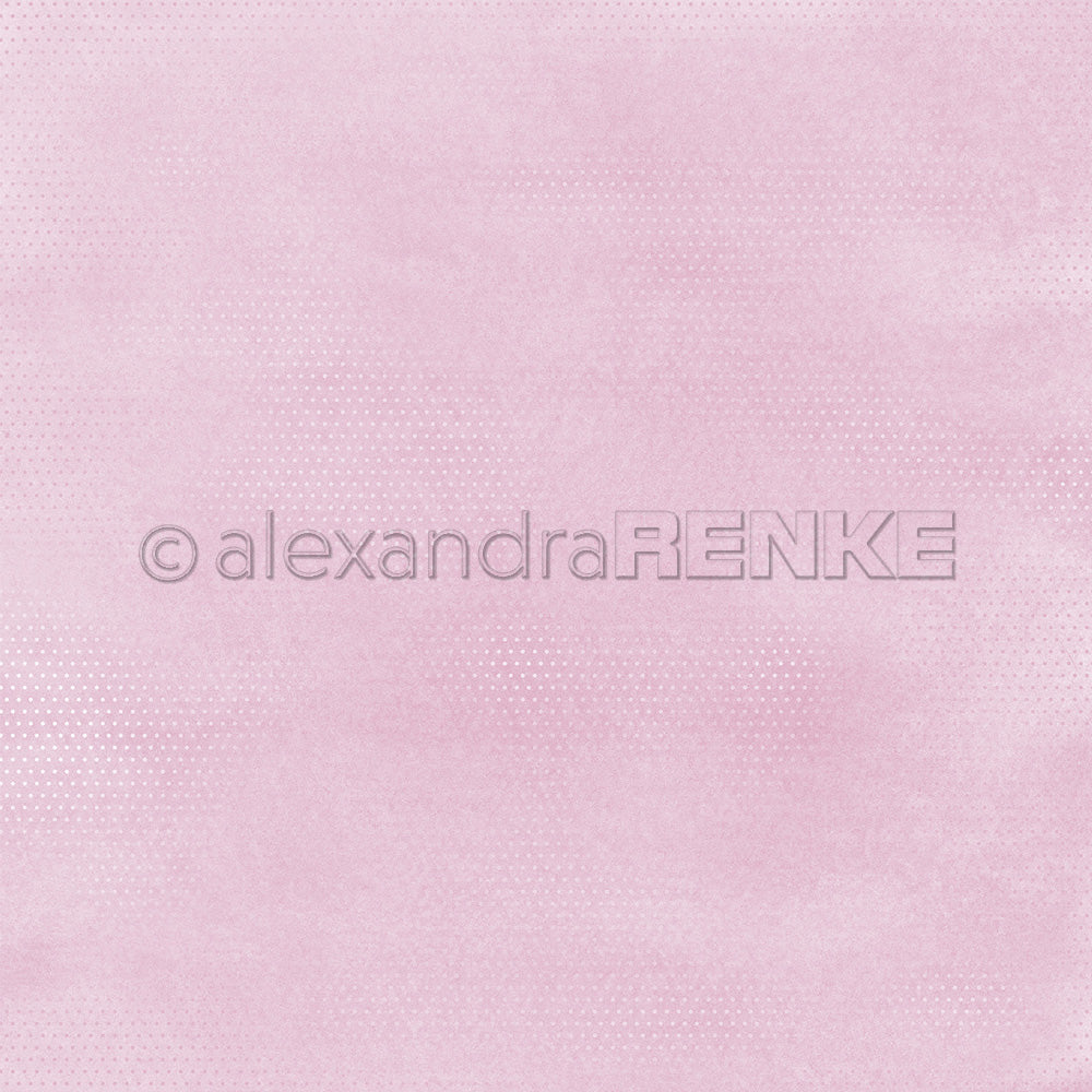 Alexandra Renke - Points on Mimi Vintage  Lilac - 12 x 12"