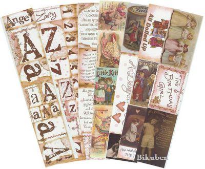 Heartwarming Vintage Booklets: Girls Alphabets & More