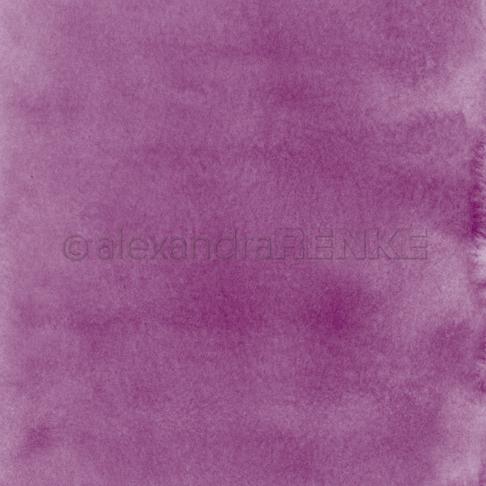 Alexandra Renke - Watercolor Lilac - 12 x 12"