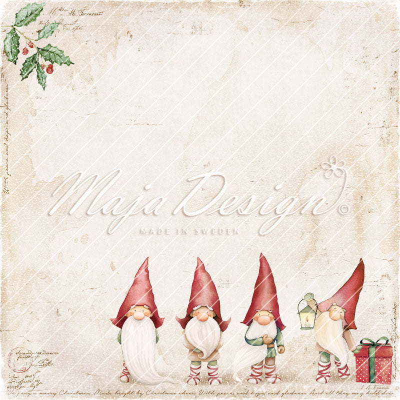 Maja Design - Traditional Christmas - Santa's Elves -   12 x 12"