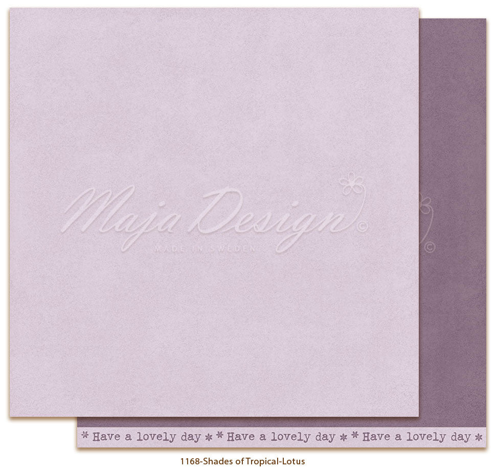 Maja Design - Monochromes - Shades of Tropical - Lotus