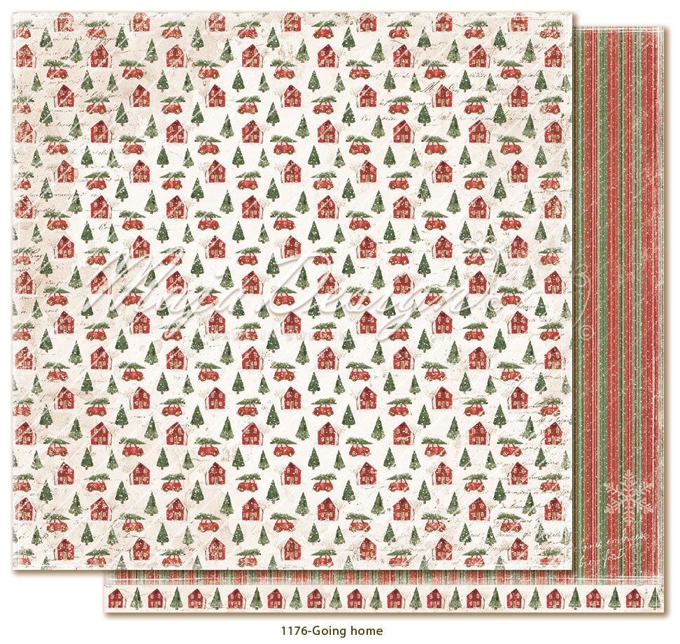 Maja Design - Happy Christmas - Going Home -  12 x 12"