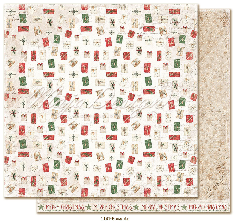 Maja Design - Happy Christmas - Presents -  12 x 12"