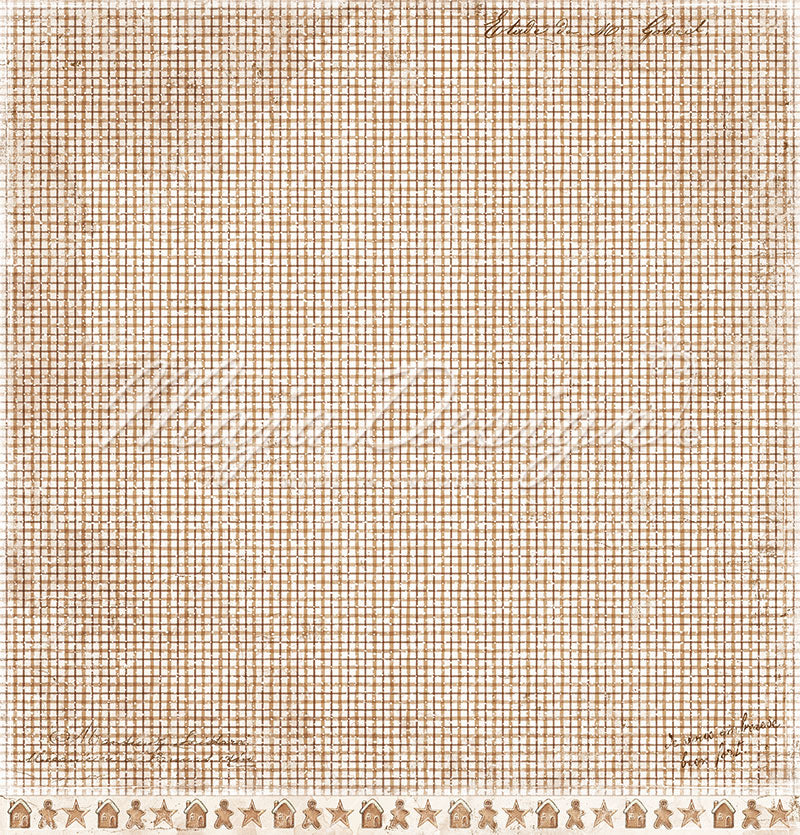 Maja Design - Happy Christmas - Gingerbread -  12 x 12"