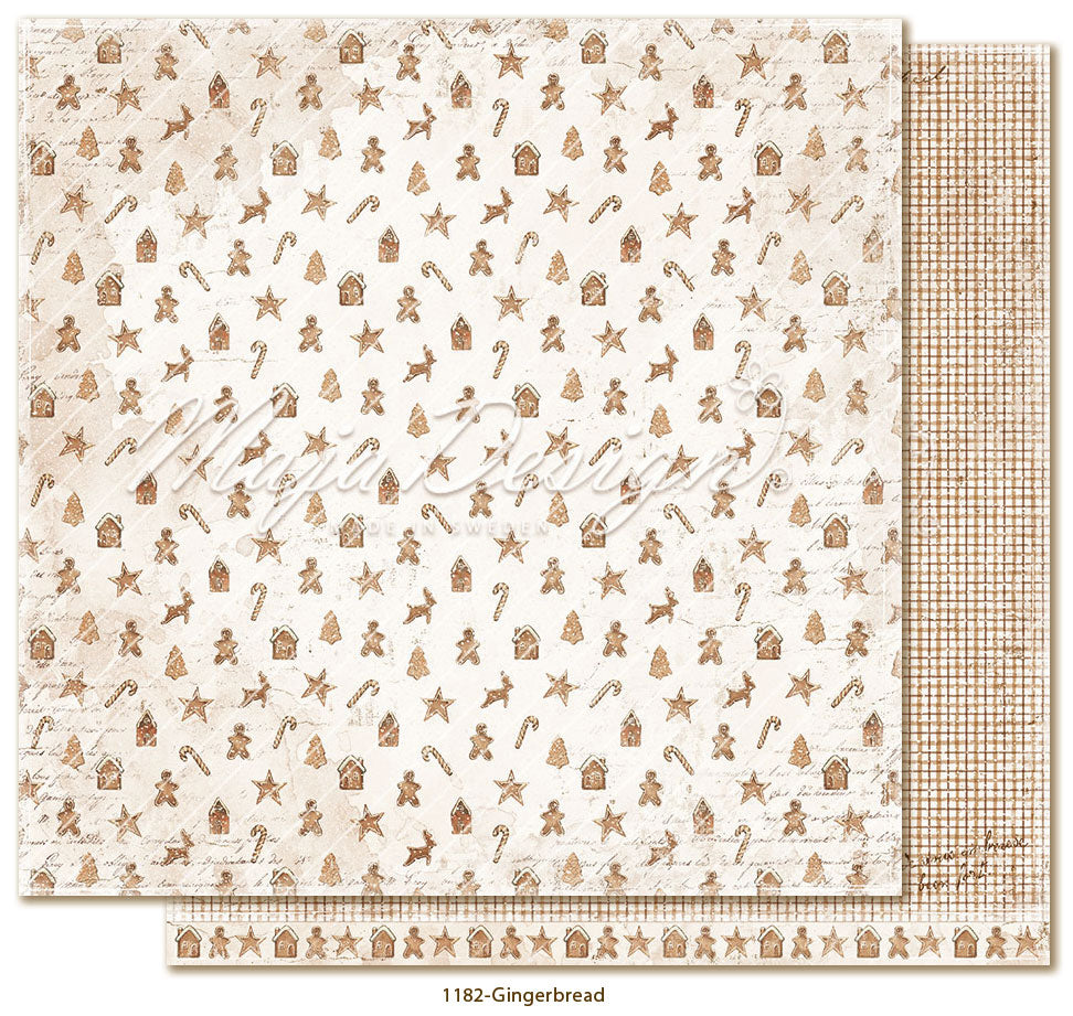 Maja Design - Happy Christmas - Gingerbread -  12 x 12"