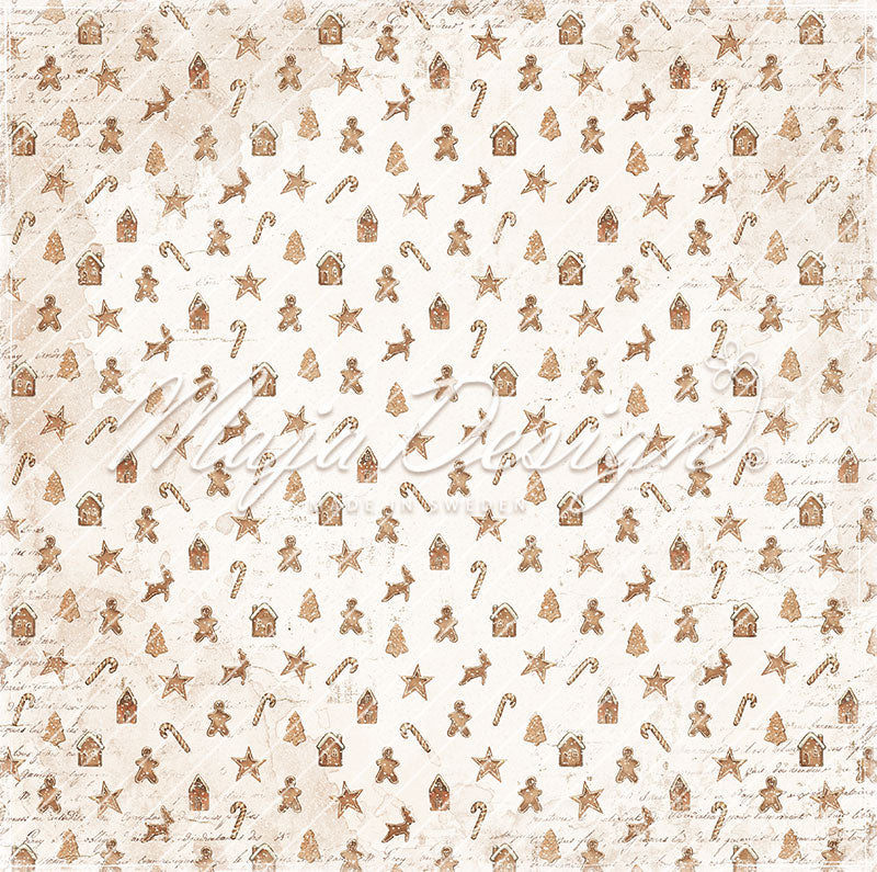 Maja Design - Happy Christmas - Gingerbread -  12 x 12"