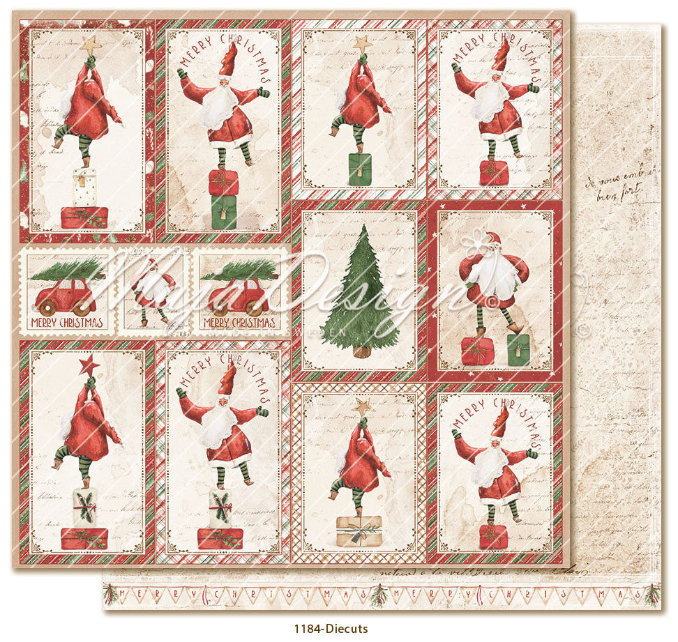 Maja Design - Happy Christmas - Die Cuts -  12 x 12"