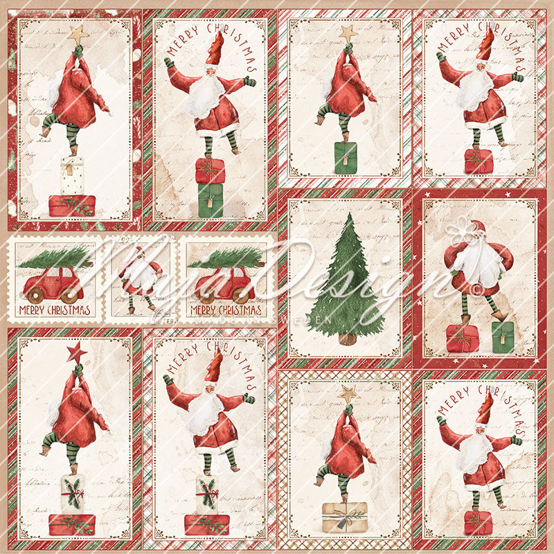 Maja Design - Happy Christmas - Die Cuts -  12 x 12"