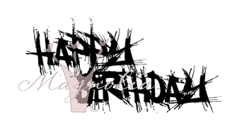 Magnolia: Graffitti Happy Birthday -L