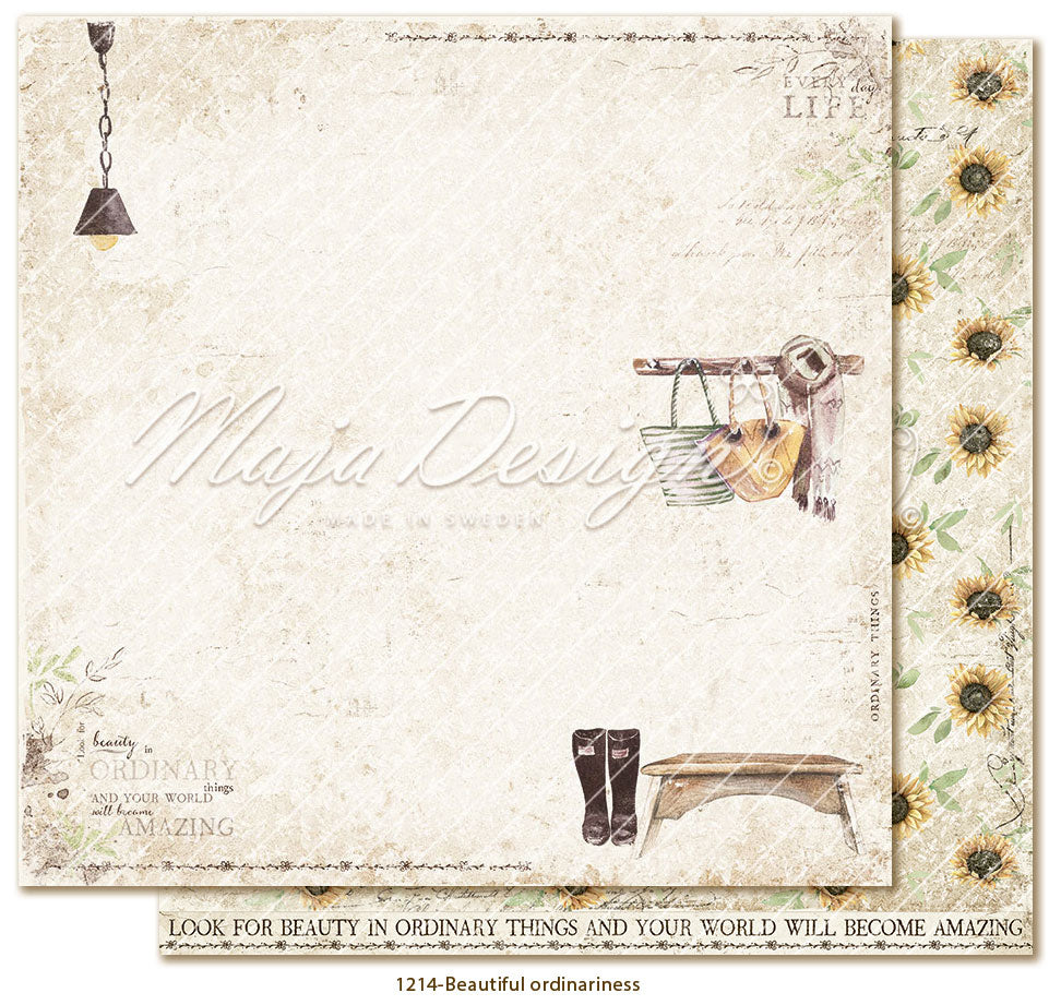 Maja Design - Everyday Life - Beautiful ordinariness -  12 x 12"