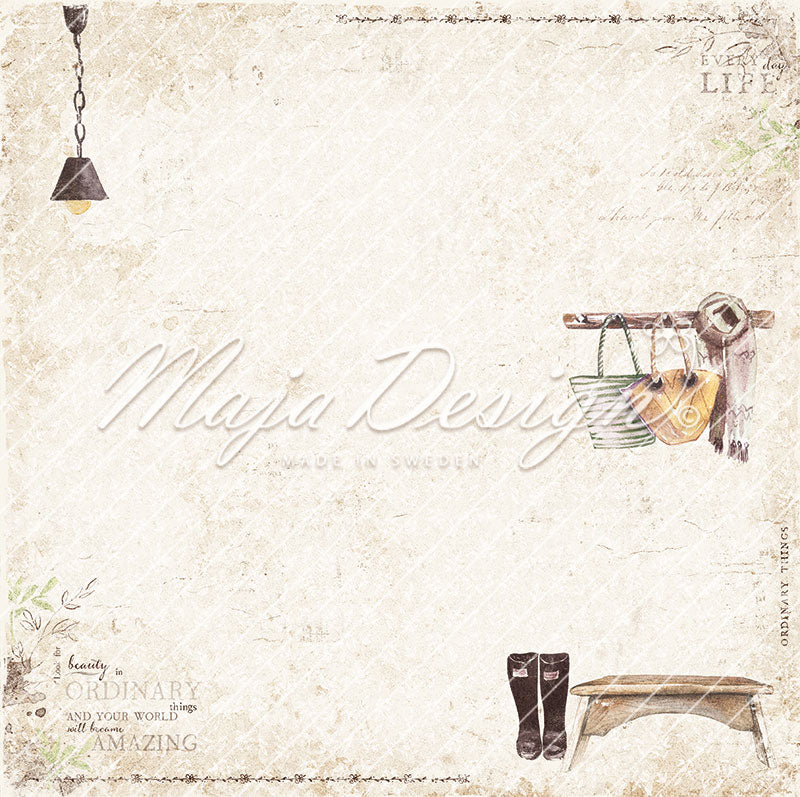 Maja Design - Everyday Life - Beautiful ordinariness -  12 x 12"