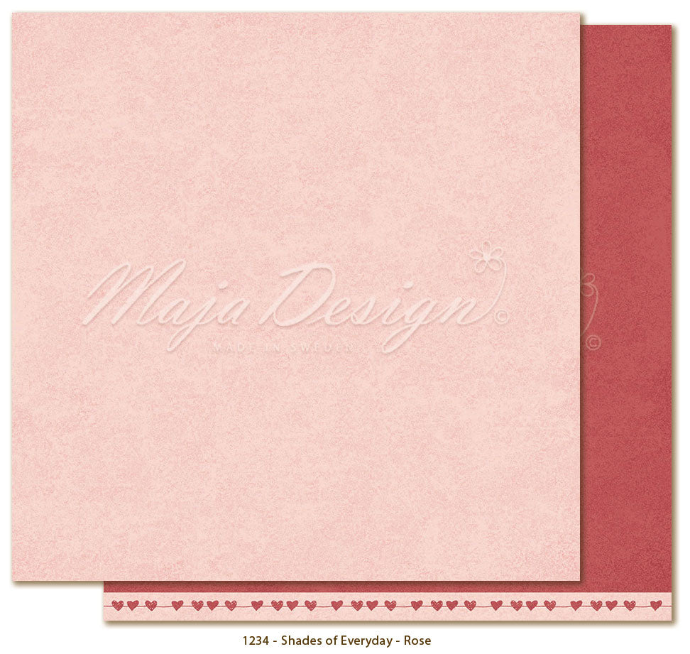 Maja Design - Everyday Life - Mono Everyday - Rose - 12x12"