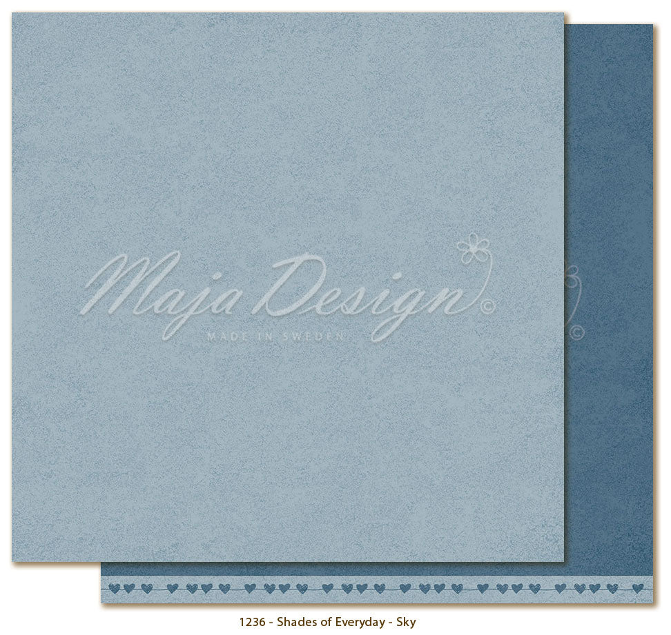 Maja Design - Everyday Life - Mono Everyday - Sky - 12x12"