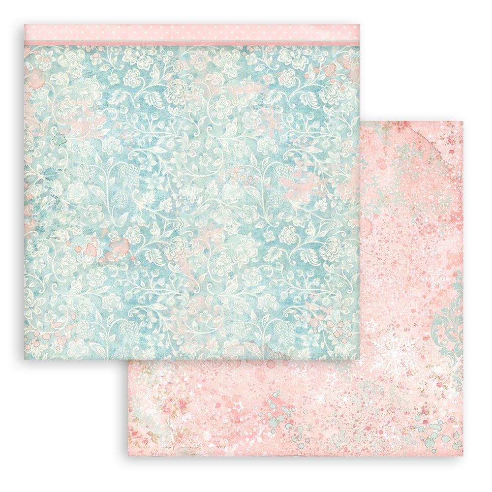 Stamperia - Sweet Winter - Maxi Background Selection - Paper Pack - 12" x 12"