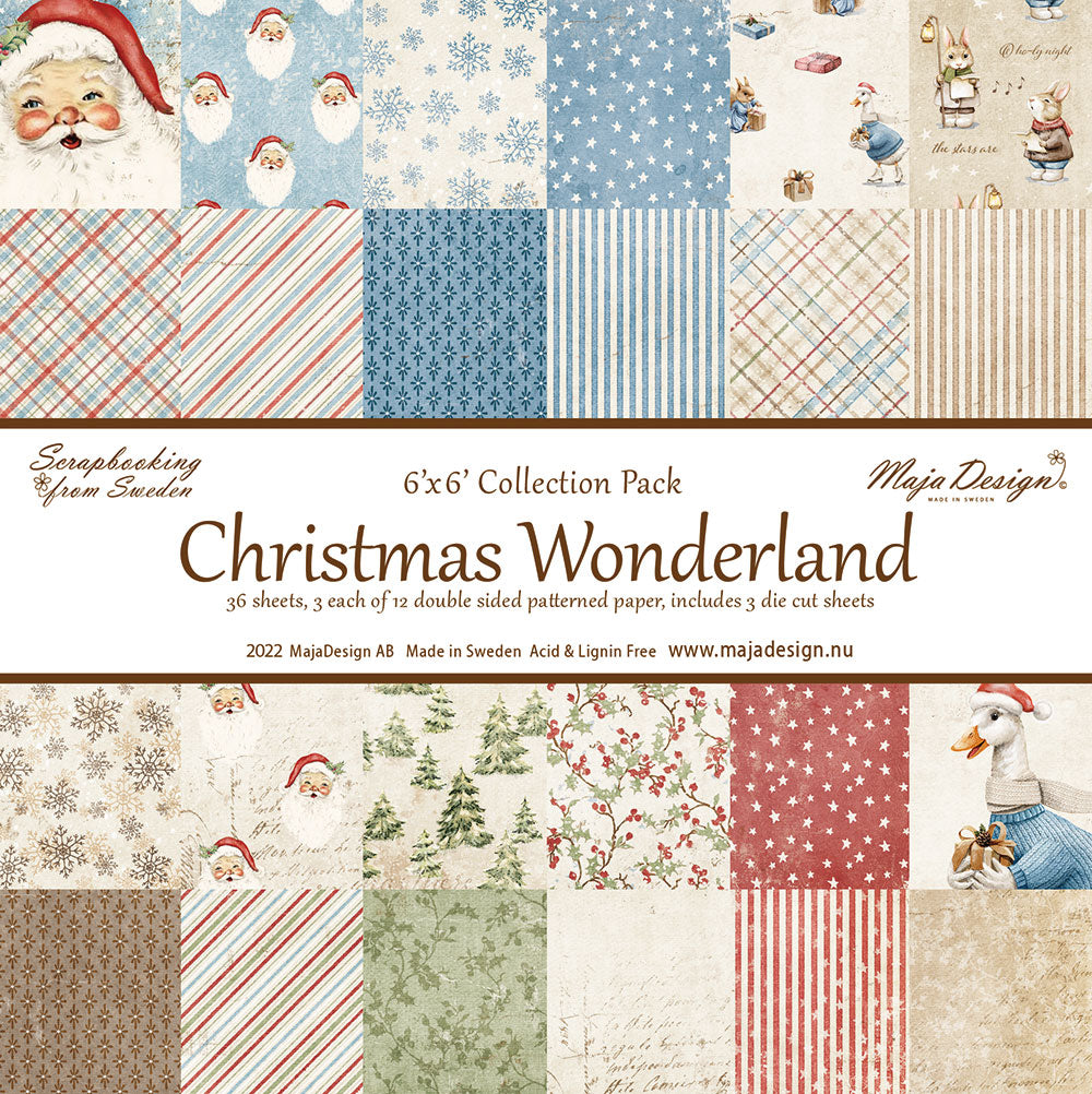 Maja Design - Christmas Wonderland - Paper Pack - 6 x 6"