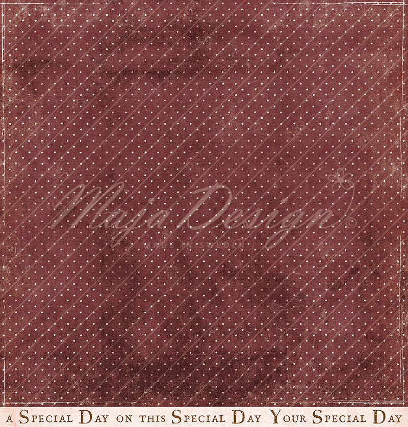 Maja Design - Special Day - Tribute -  12 x 12"